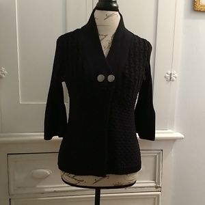Style and Co. Black sweater Sz PM